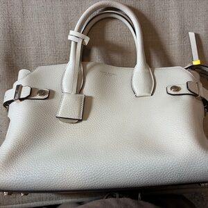 Henri Bendel White/Cream Satchel Bag